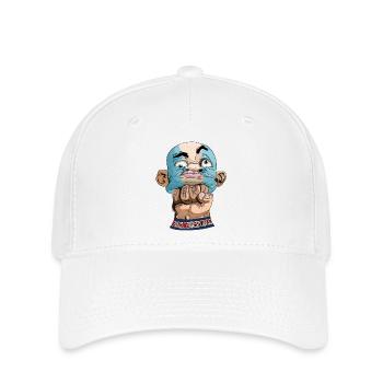 Poing Paris - Casquette Flexfit - blanc - Devant