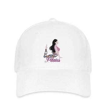 Pilates - Casquette Flexfit - blanc - Devant