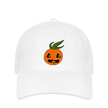 Halloween Kostüm Halloweenparty Geschenk - Flexfit Cap - Weiß - Vorne