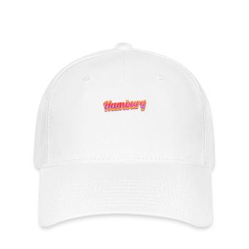 Hamburgerin Hamburger Hamburg - Flexfit Cap - Weiß - Vorne