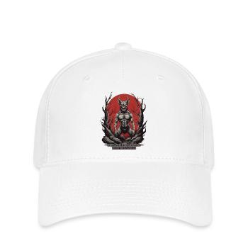 Hell Demon - Flexfit Cap - white - Front