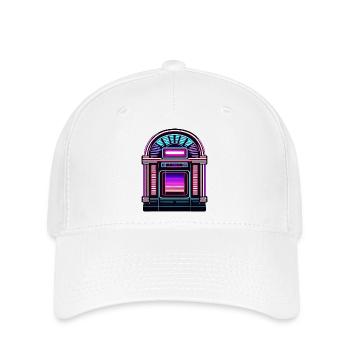 Jukebox / Musical Automaton / Retro / 50s - Flexfit Cap - white - Front