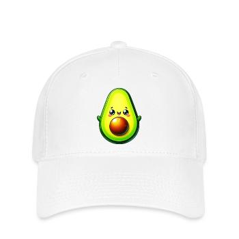 Avocat - Casquette Flexfit - blanc - Devant