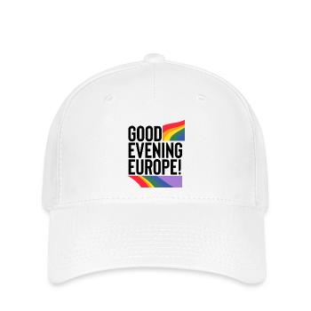 Guten Abend Europa - Flexfit Cap - Weiß - Vorne