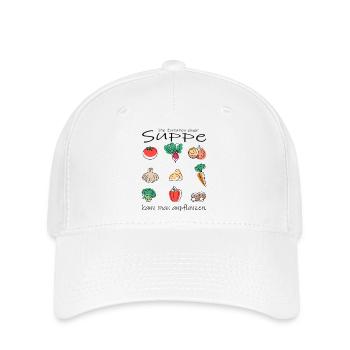 Gemüse Suppe - Flexfit Cap - Weiß - Vorne