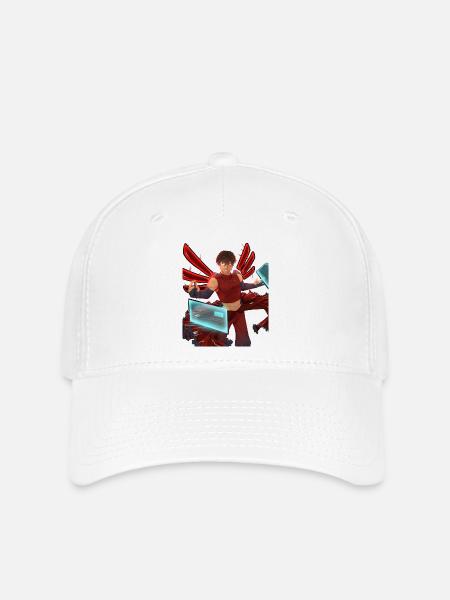 Cyberpunk - Flexfit Cap - Weiß