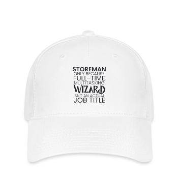 Storeman multitasking Wizard - Flexfit Cap - Weiß - Vorne