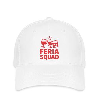 Feria Squad - Casquette Flexfit - blanc - Devant