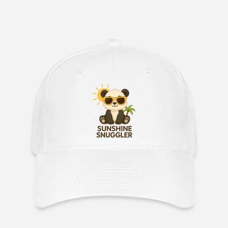 Sunshine Snuggler - Flexfit Cap - white