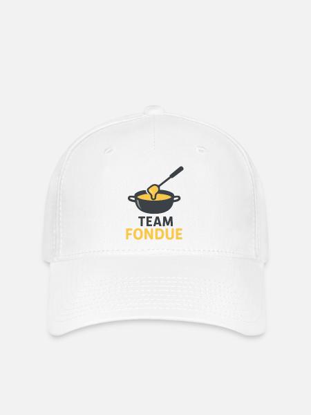 Team-Fondue - Flexfit Cap - Weiß