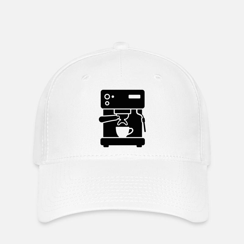 Siebträger Kaffeemaschine - Flexfit Cap - Weiß