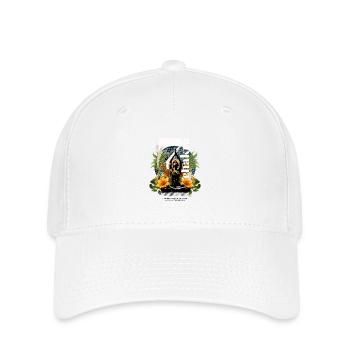 Jardin de nuit Tigre Mysticisme - Casquette Flexfit - blanc - Devant