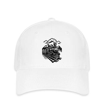 Locomotive - Flexfit Cap - white - Front