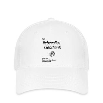 Ein liebevolles Geschenk - Flexfit Cap - Weiß - Vorne