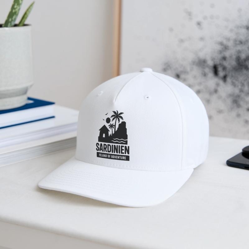 Points de repère de la Sardaigne Casquette Flexfit