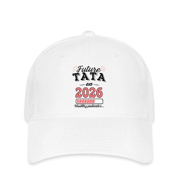 Future Tata 2026 New Birth Future Aunt Aunt 2026 - Flexfit Cap - white - Front