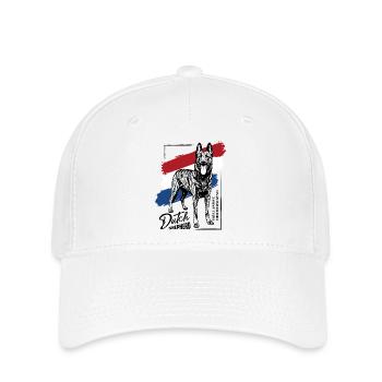 Berger hollandais - Dutchie - Casquette Flexfit - blanc - Devant