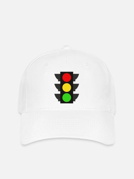 Ampel - Flexfit Cap - Weiß