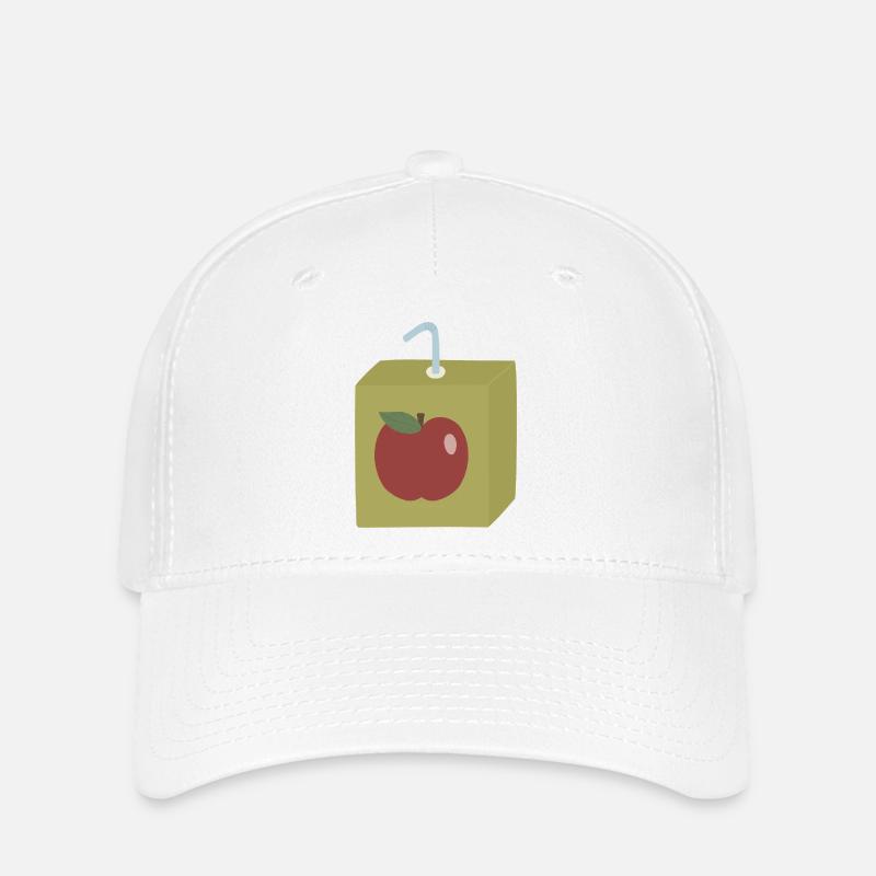 Art d’aventure Apple Box - Casquette Flexfit - blanc