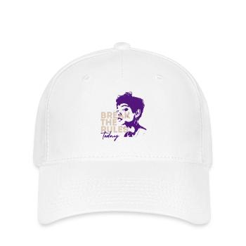 Briser les règles Aujourd'hui - Casquette Flexfit - blanc - Devant