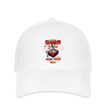 Vintage Gamer Since 1976 Funny Birthday Gaming - Flexfit Cap - white - Front