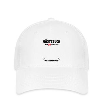 30 Years Birthday Guest List 30s - Flexfit Cap - white - Front