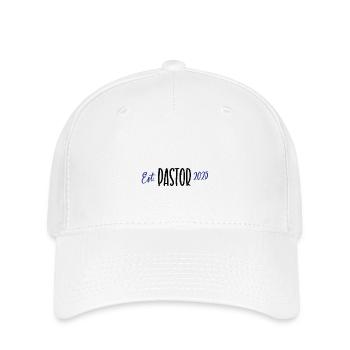 Pastor 2025 Geistlicher Glaube Gott Jesus Kirche - Flexfit Cap - Weiß - Vorne