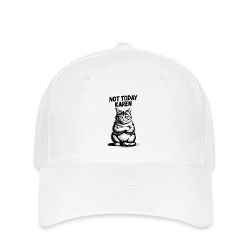 Not Today Karen - Flexfit Cap - white - Front