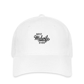 midwife - Flexfit Cap - white - Front