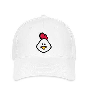 hen 3c - Flexfit Cap - white - Front