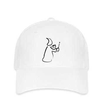 Zauberer - Flexfit Cap - Weiß - Vorne