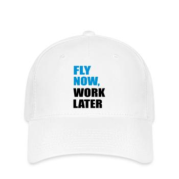 Voler - Casquette Flexfit - blanc - Devant
