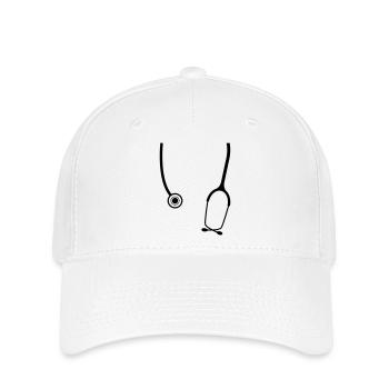 Arzt - Flexfit Cap - Weiß - Vorne
