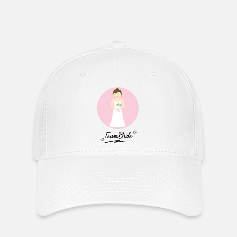 jeune mariée - Casquette Flexfit - blanc