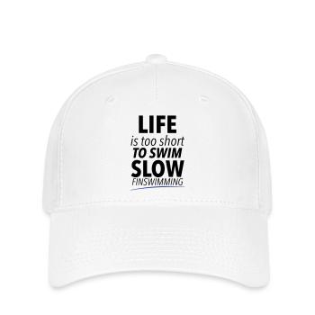 Baignade fine - Casquette Flexfit - blanc - Devant