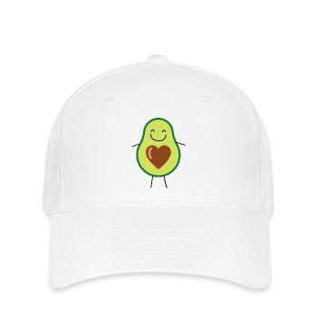 avocado - Flexfit Cap - white - Front