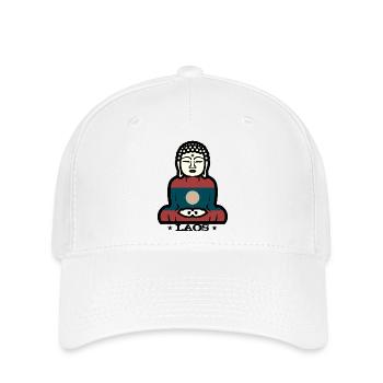 Laos - Flexfit Cap - white - Front