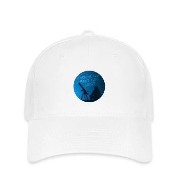 Vue du ciel étoilé - Casquette Flexfit - blanc - Devant