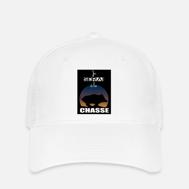 Ich werde jagen - Flexfit Cap - Weiß