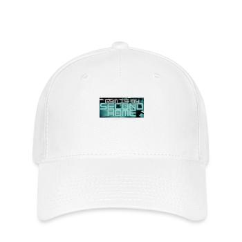 Gym Is My Second Home - Flexfit Cap - Weiß - Vorne