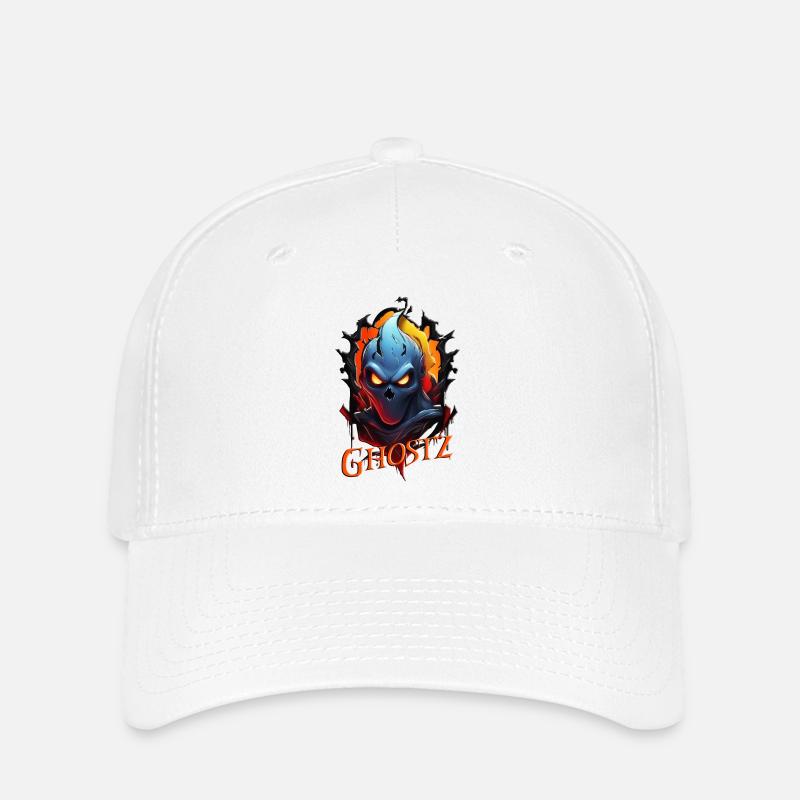 Ghostz - Flexfit Cap - Weiß