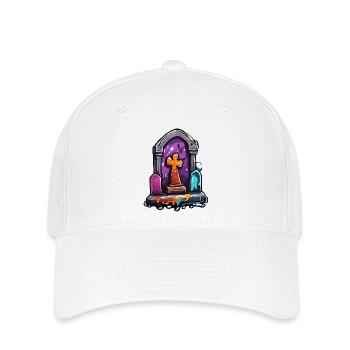 Gravestone / Remembrance / Tranquility / Unforgotten / Dead - Flexfit Cap - white - Front