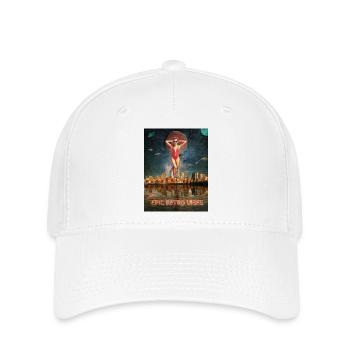 Poster Epic Retro Vibes - Flexfit Cap - Weiß - Vorne