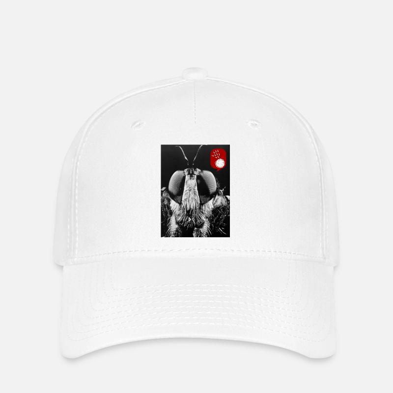 Bug off - Flexfit Cap - white