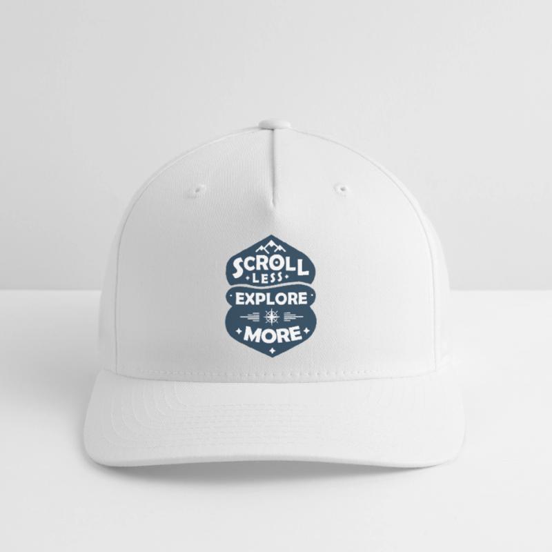 Scroll Less, Explore More Flexfit Cap