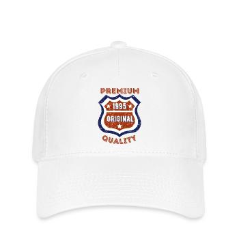 Qualité premium 1995 - Casquette Flexfit - blanc - Devant