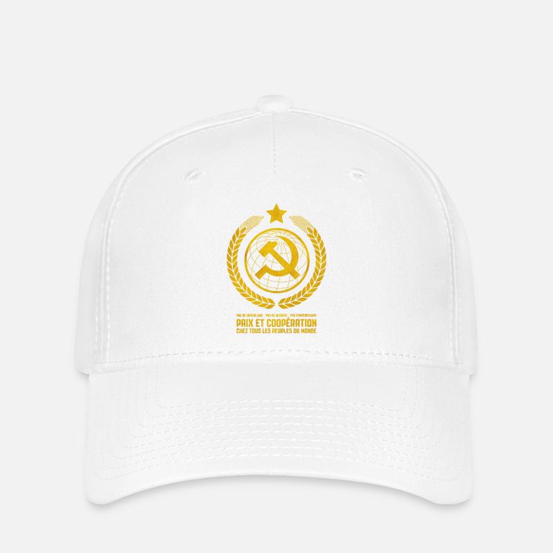 Kommunistischer Internationalismus - Flexfit Cap - Weiß