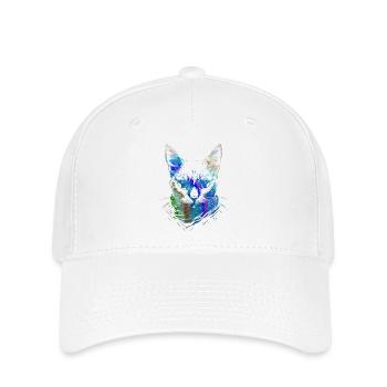 Colorful Cats - Flexfit Cap - white - Front