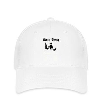 Black Death European Tour - Flexfit Cap - Weiß - Vorne