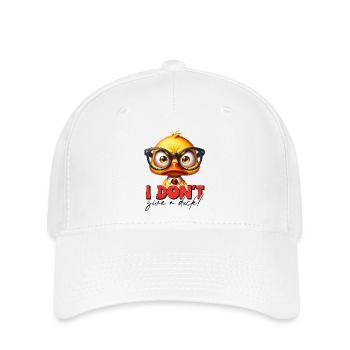 Tier Huhn Henne Bunte Farm Isolierter Hahn - Flexfit Cap - Weiß - Vorne